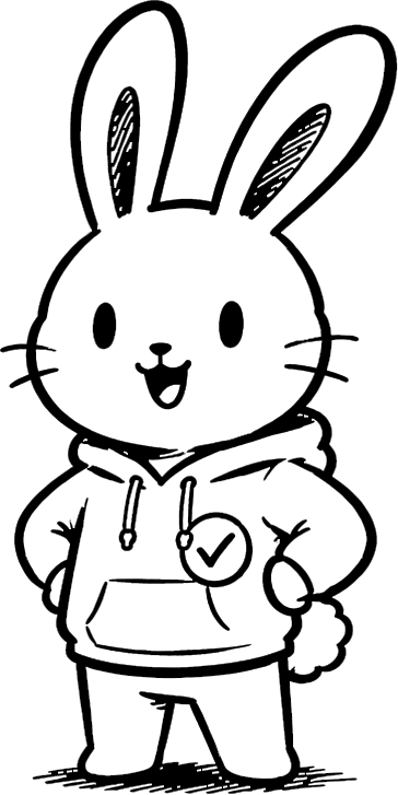 Habit Rabbit mascot
